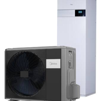 Midea M Thermal Arctic õhk-vesi soojuspump koos 190 l tarbeveeboileriga